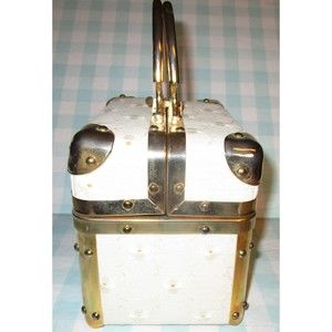 vintage Delill box/train purse, made in Italy